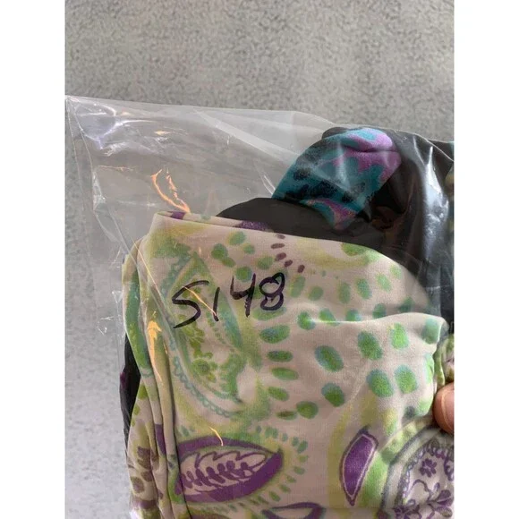 Women's Sun Dress by Wrapper - Floral Paisley Tie-Dye Adjustable Waist Stretch - Picture 10 of 10